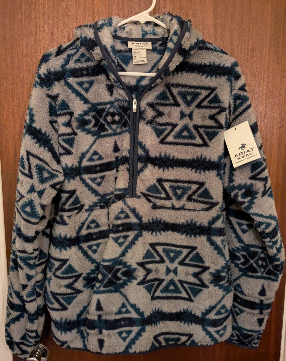 Ariat R.E.A.L. Fleece Hoodie Women's XL NWT